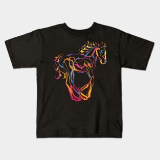 Pony in Motion Kids T-Shirt